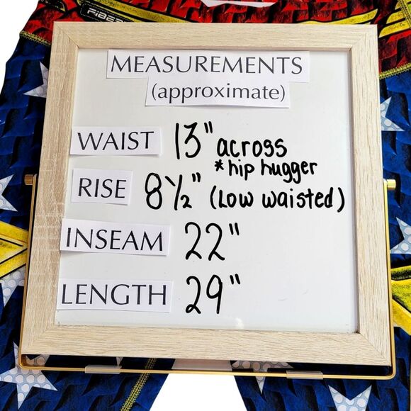 Wonder Woman Leggings Yoga Pants One Size OS Compression Tights Superhero - Picture 10 of 10